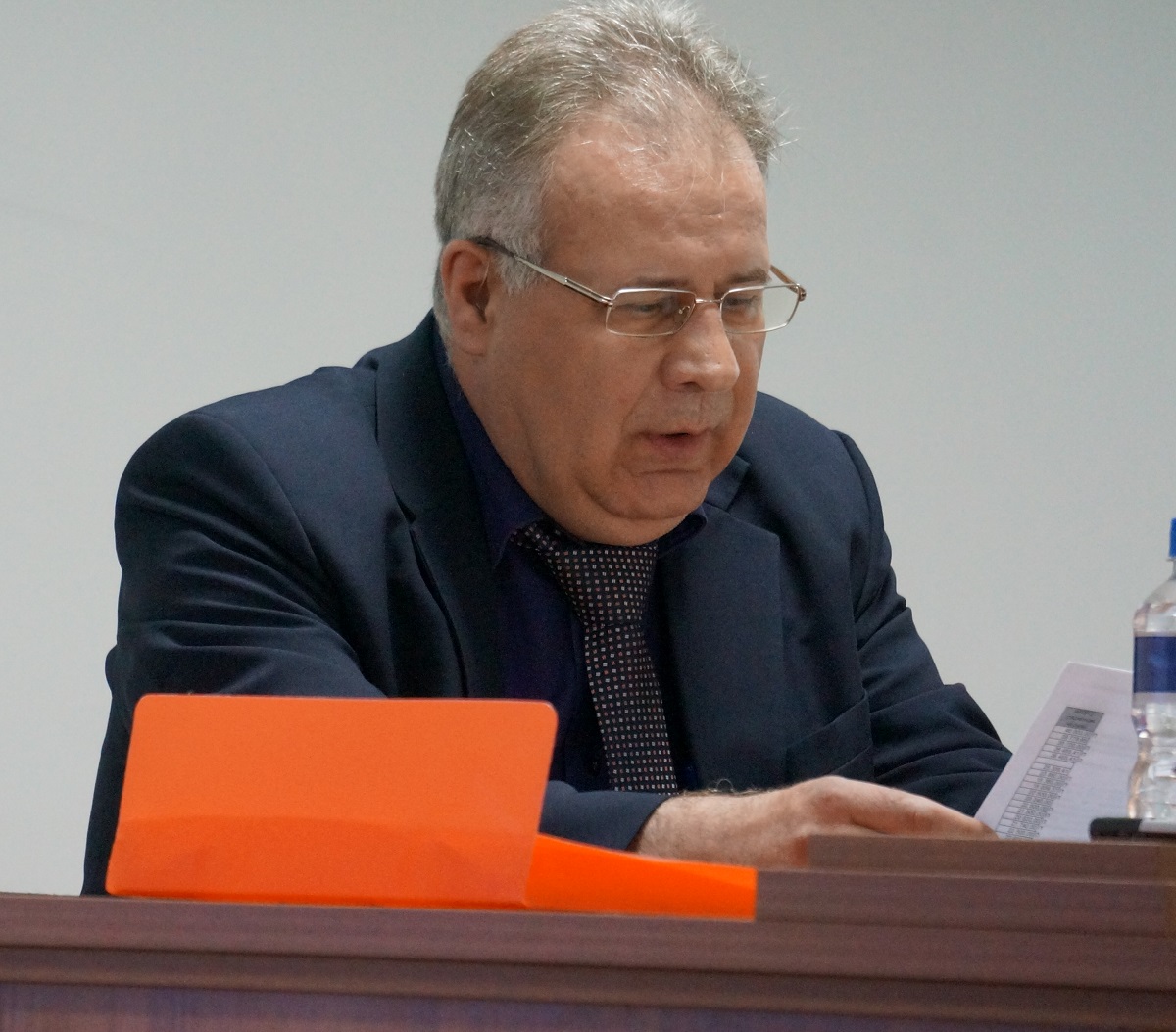 Директор МУП «Ижводоканал» Владимир Пискайкин. Фото: © «ДЕНЬ.org» 