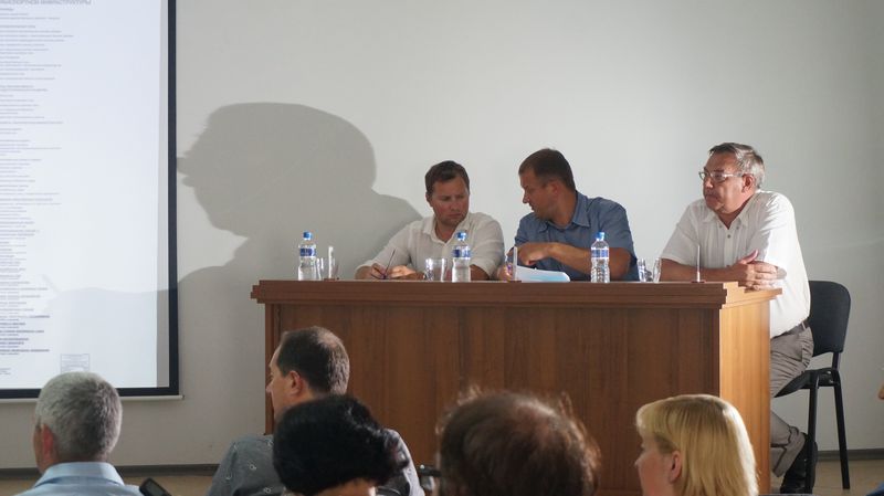 Игорь Стыценко, Олег Гарин, Юрий Тюрин. Фото ©«ДЕНЬ.org»