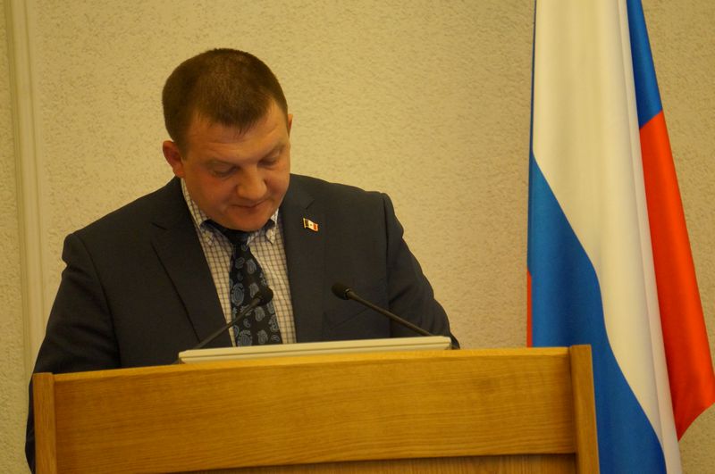 Заместитель министра промышленности Виктор Лошкарёв. Фото ©День.org 