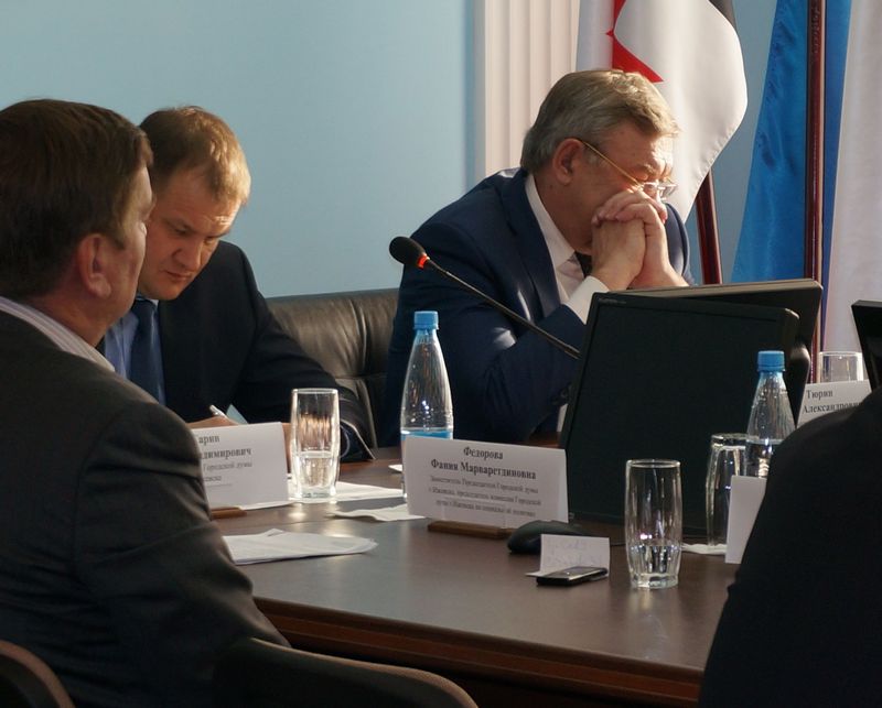 Глава Ижевска Юрий Тюрин, похоже, решение для себя уже принял. Фото ©День.org