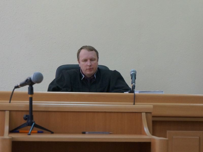 Судья Андрей Рябов. Фото: © «ДЕНЬ.org»