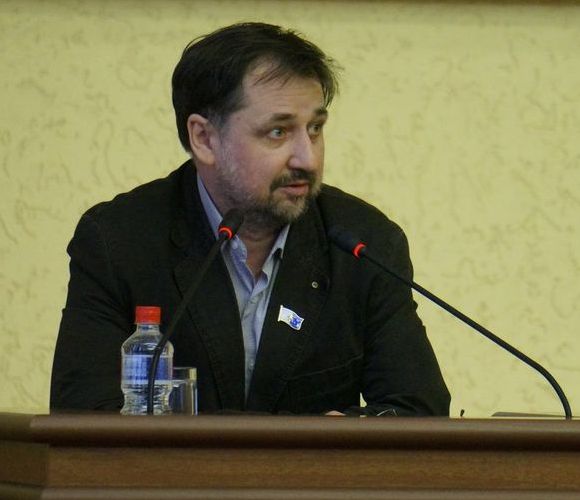 Лидер республиканских "Патриотов" Сергей Щукин. Фото: © «ДЕНЬ.org»
