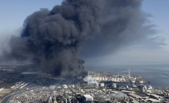 Катастрофа на АЭС Фукусима-1, 11 марта 2011 года. Фото: Lets Go Photos