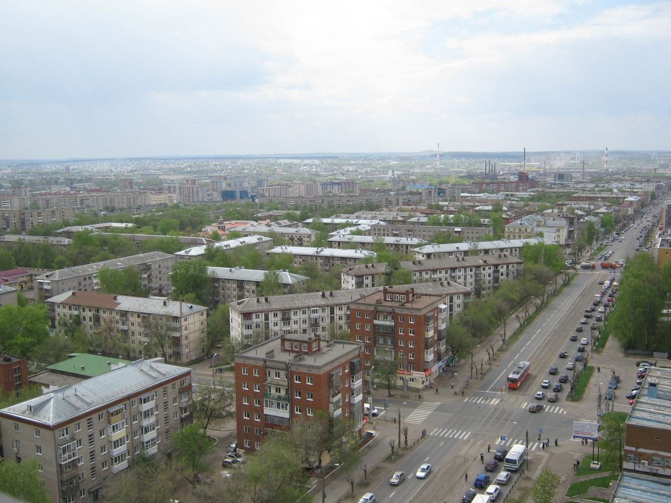Хрущевки на улице Ленина в Ижевске. Фото ©День.org