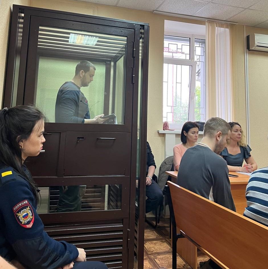 Иван Ястреб в суде. Фото: Udm-info