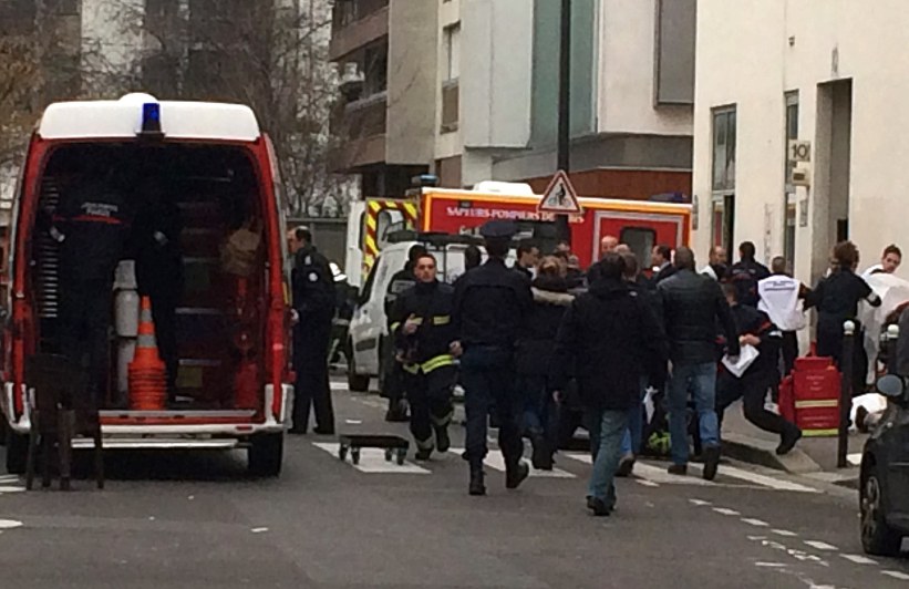 Террористические акты в Париже 13 ноября 2015 года. Теракт на французское Издательство.