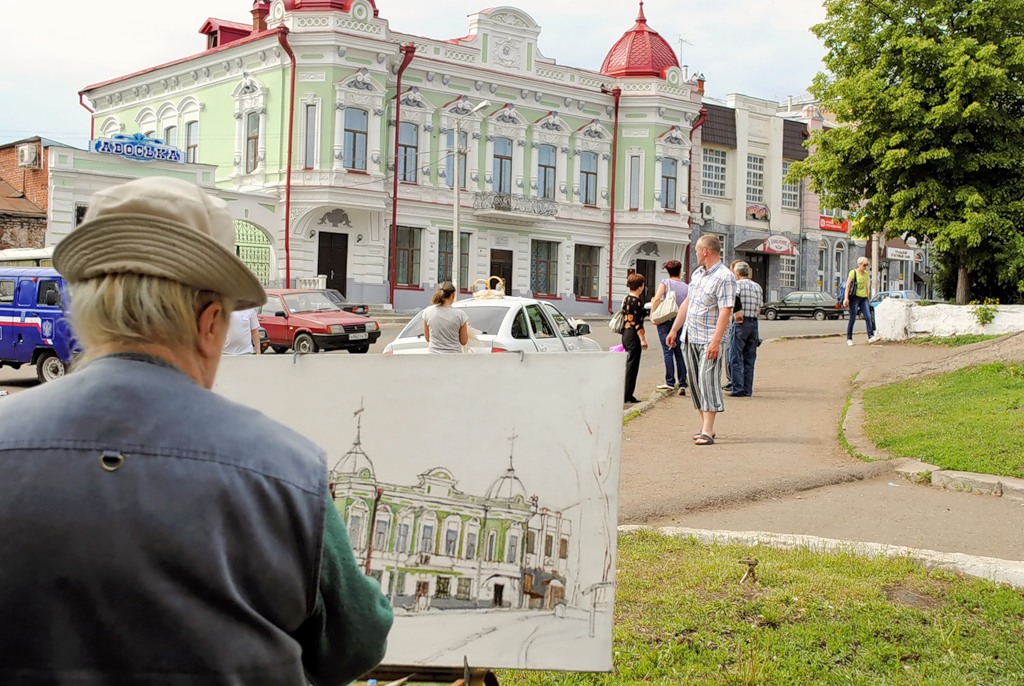 Как нарисовать сарапул